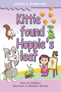 Kittie found Hoppie's leaf