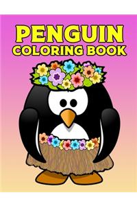 Penguin Coloring Book: Penguin Coloring Book.Penguin Coloring Book For Kids.50 Story Paper Pages. 8.5 in x 11 in Cover.