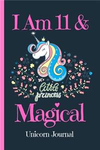Unicorn Journal I Am 11 & Magical