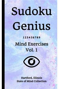 Sudoku Genius Mind Exercises Volume 1