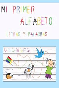 Mi primer alfabeto, letras y palabras