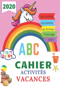 Cahier activités vacances 2020