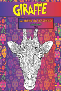 Malbücher für Erwachsene - Tier - Zauberwald - Giraffe