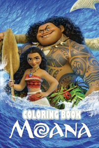 Moana Coloring Book