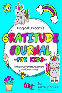 Magical Unicorn Gratitude Journal For Kids