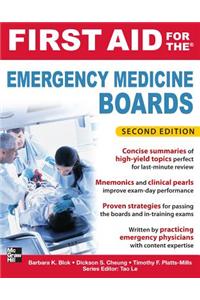 First Aid for the Emergency Medicine Boards