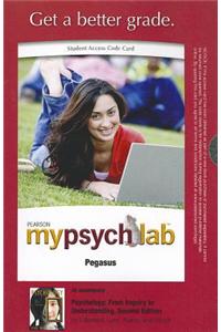 NEW MyLab Psychology  Pegasus Student Access Code for Psychology