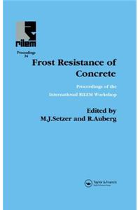 Frost Resistance of Concrete