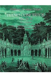 Piano Concertos Nos. 23-27 in Full Score