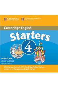 Cambridge Young Learners English Tests Starters 4 Audio CD