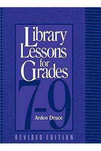 Library Lessons for Grades 7-9