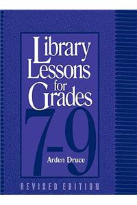Library Lessons for Grades 7-9
