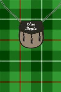 Clan Boyle Tartan Journal/Notebook