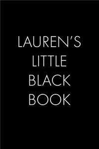 Lauren's Little Black Book