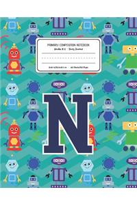 Primary Composition Notebook Grades K-2 Story Journal N