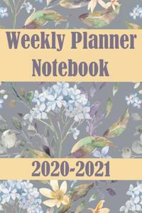 Weekly Planner Notebook 2020-2021: Appointment Calendar With To-Do List