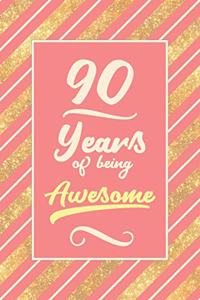 90th Birthday Journal