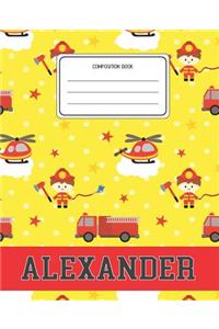 Composition Book Alexander