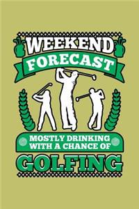 Weekend Forecast Mostly Drinking With A Chance Of Golfing