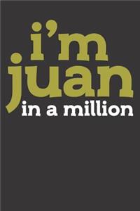 Juan In A Million Notebook Journal