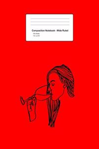 Composition Notebook - Wide Ruled
