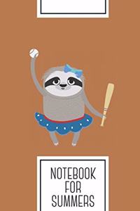 Notebook for Summers