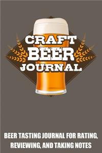 Craft Beer Journal