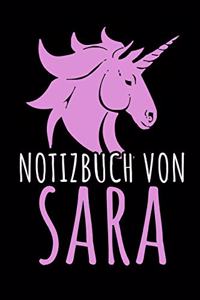 Notizbuch Von Sara