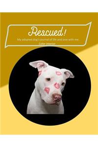 Rescued! My adopted dog's journal of life and love with me.