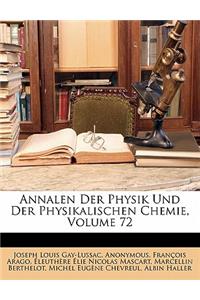 Annalen Der Physik Und Der Physikalischen Chemie, Volume 72