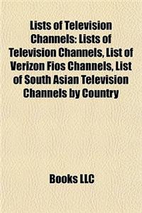 Lists of Television Channels
