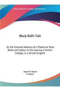 Black Ball's Vale