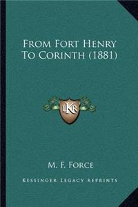 From Fort Henry to Corinth (1881)