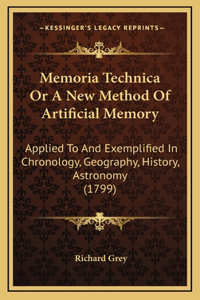Memoria Technica Or A New Method Of Artificial Memory