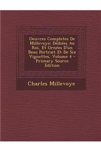 Oeuvres Completes de Millevoye