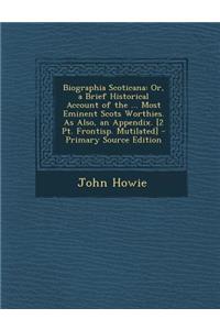 Biographia Scoticana