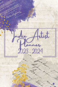 Indie Artist Planner - 2023/2024