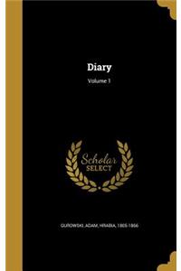 Diary; Volume 1