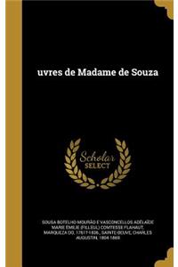 Uvres de Madame de Souza