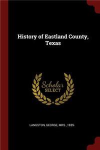 History of Eastland County, Texas