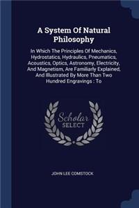 A System Of Natural Philosophy