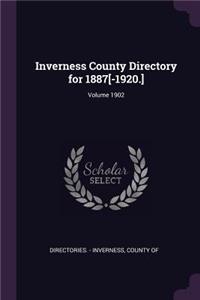 Inverness County Directory for 1887[-1920.]; Volume 1902