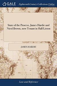 STATE OF THE PROCESS, JAMES HARDIE AND N