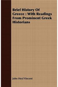 Brief History Of Greece