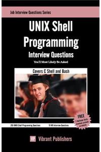 UNIX Shell Programming Interview Questions You'll Most Likely Be Asked