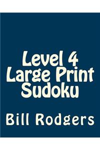 Level 4 Large Print Sudoku