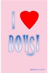 I Love Boys! Address Book