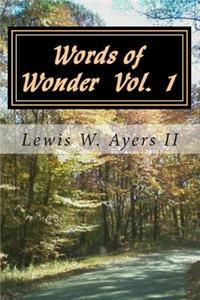 Words of Wonder Vol 1