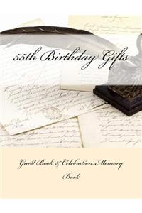 55th Birthday Gifts