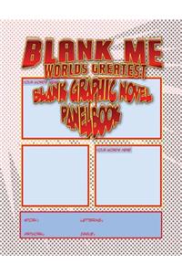 Blank Me - Premium Blank Graphic Novel Panelbook - Cherry Cola
